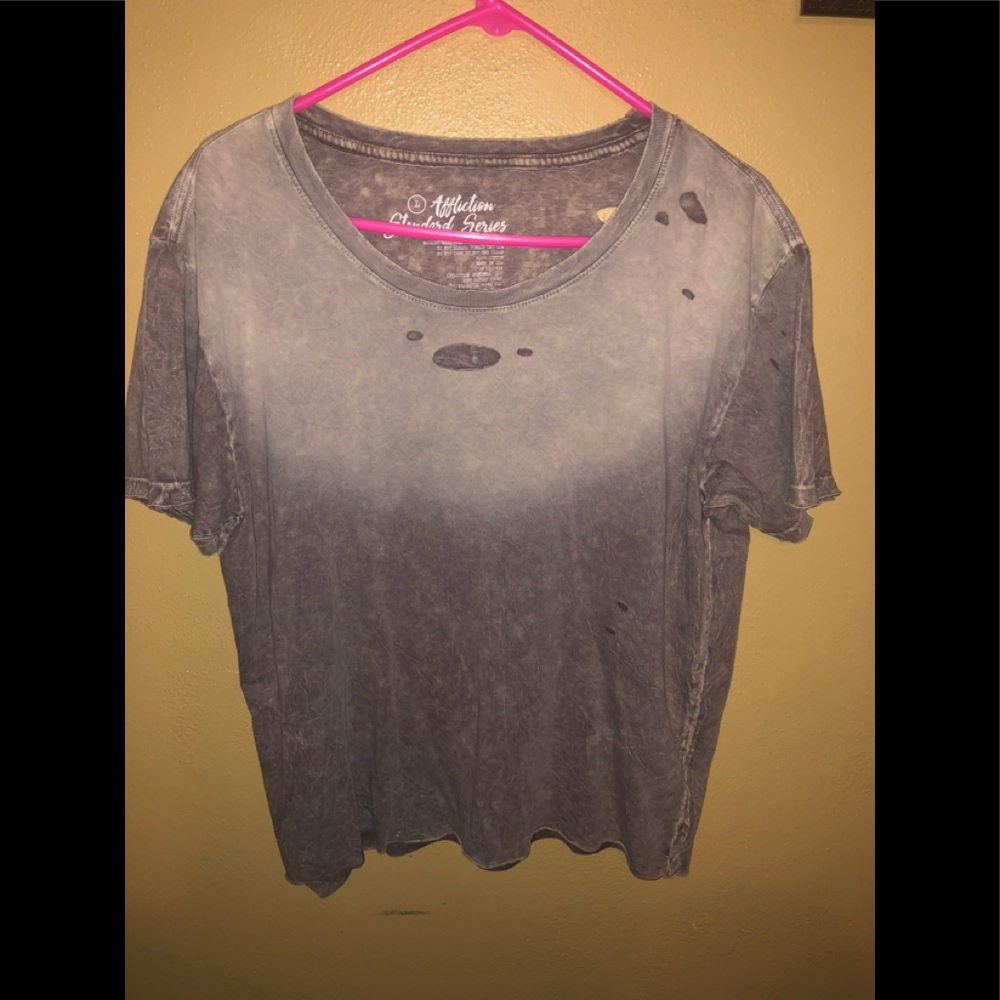 Affliction top: daughter wore one time